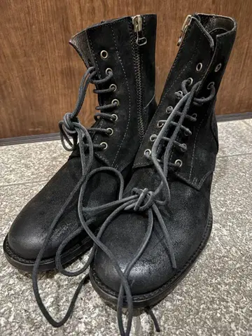 BUTTERO 부테로 레이스업 스웨이드 부츠 B2964