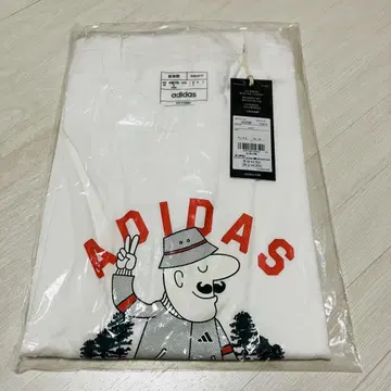 adidas 칩 피스 T셔츠 화이트