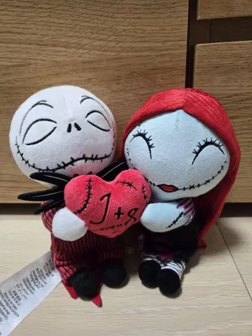 잭 스케링턴 샐리 봉제 인형 레어