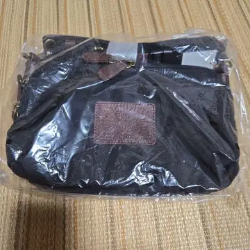 블랙 나일론 숄더백