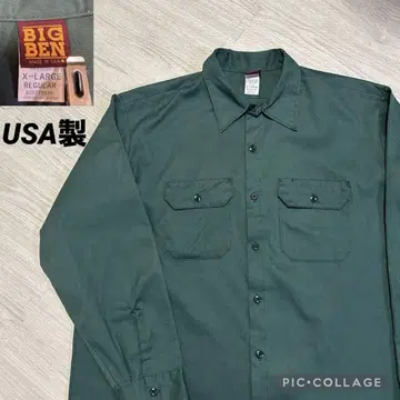 USA제 BIG BEN 빅벤 워크 셔츠 XL