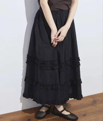 피그 런던 * deco skirt 블랙