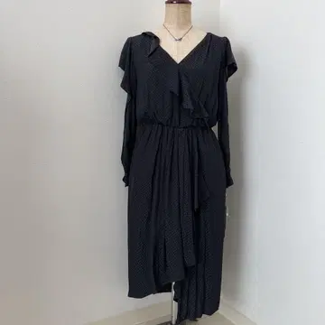 새상품 Estella.K 에스테라 롱 원피스 네이비 롱