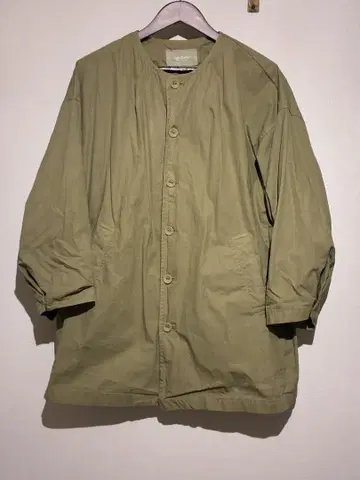 nest Robe 노카라 자켓 올리브