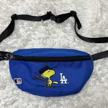레어 ] 다저스 피넛 스누피 우드스탁 숄더백 MLB