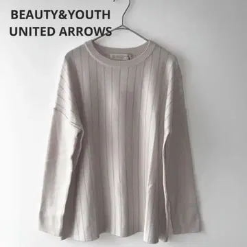 새상품 BEAUTY&YOUTH UNITED ARROWS 니트 핑크 울