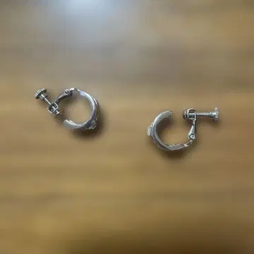 실버 클램프식 후프 귀찌