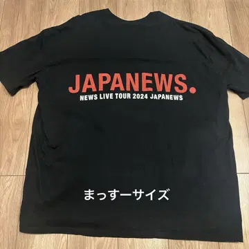 NEWS 투어T JAPANEW 마스다 사이즈