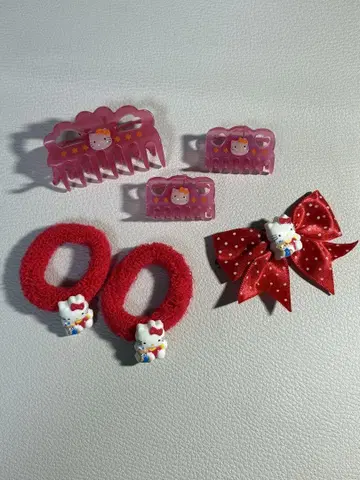 헬로키티 HELLO KITTY 헤어 액세서리
