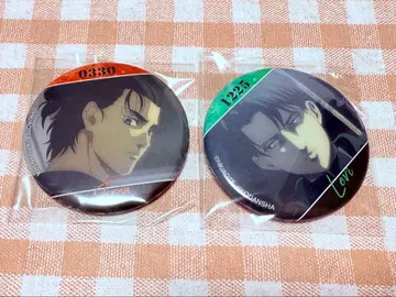 진격의 거인 리바이 병장 엘렌 캔뱃지 AMMUNIBUS 알마 비앙카