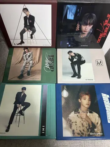INI CD BOX 3가지 형태