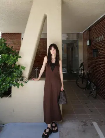 [ CLANE ] HALTER NECK LOW WAIST ONEPIECE