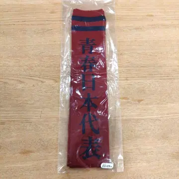 아타라시이 학교의 리더즈 청춘 일본 대표 (빨간색) 양말 23~25cm