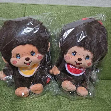 선착순 레트로 몽치치 봉제 인형 전 2종 세트