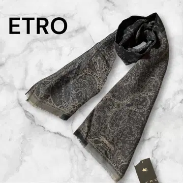 ETRO 에트로 페이즐리 무늬 스톨 스카프 머플러