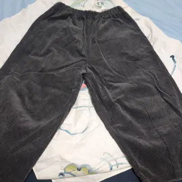 새상품급 huis 엔슈 직물 코듀로이 벌룬 팬츠