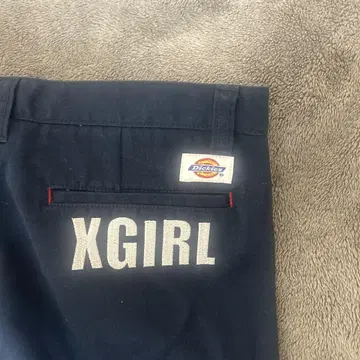Dickies XGIRL 네이비 치노 팬츠