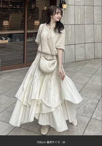 랜덤 캉캉 스커트 titivate M 사이즈