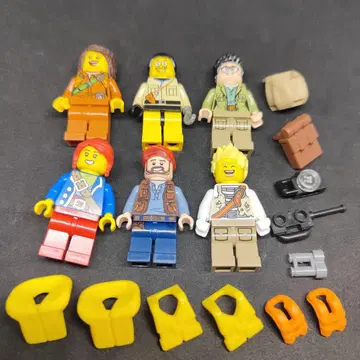 레고 모험가 탐험가 학자 연구원 정글 미니 피규어 묶음 판매