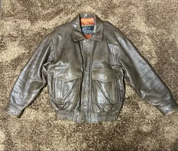 U.S.AIR FORCE/TYPE F-7/가죽 자켓 블루종/양가죽