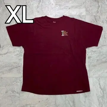 헤인즈 비피 티셔츠 남성용 XL 샌프란시스코 버건디