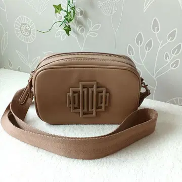 ZARA 크로스 바디 백 숄더백 이층식 입체 부품 베이지