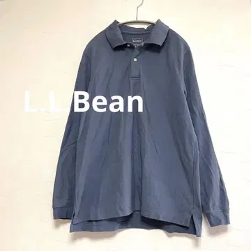 엘엘빈 L.L.Bean 피케 셔츠 긴팔 블루 남성용 L