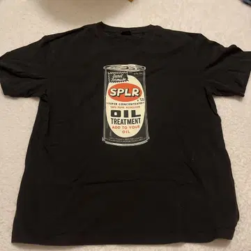 SPLR 블랙 T셔츠