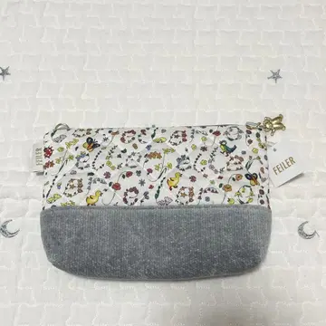 [ 새상품 ] 하이지 페이 정원 리버티 파우치 라이트 그레이