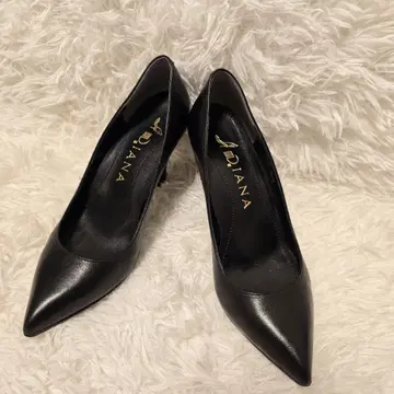 다이애나 힐 펌프스 블랙 22.5cm