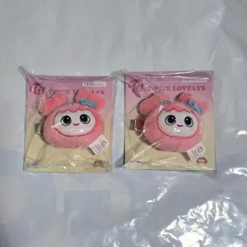 TWICE LOVELYS GiGO 봉제 인형 헤어 클립 모모