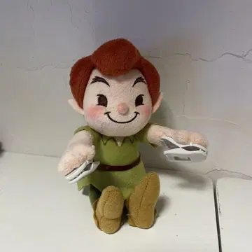 디즈니 피터팬 볼체인 포함 어깨 올림 봉제 인형