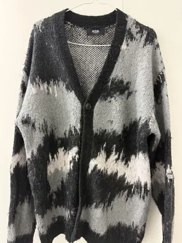 AZUL by MOUSSY 타이다이 패턴 가디건 F