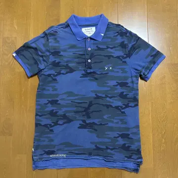Project E Prepster Polo 네이비 카모플라쥬