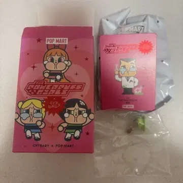 CRYBABY x POP MART 파워퍼프걸 피규어