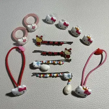 헬로키티 HELLO KITTY 헤어 액세서리