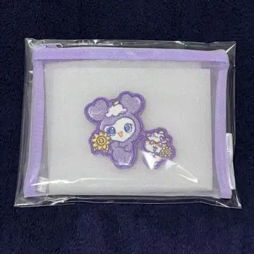TWICE LOVELYS x SANRIO 메쉬 파우치 사나