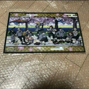 나의 히어로 아카데미아 병풍풍 색지 집합 꽃놀이
