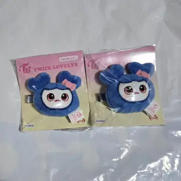 TWICE LOVELYS GiGO 봉제 인형 헤어 클립 쯔위