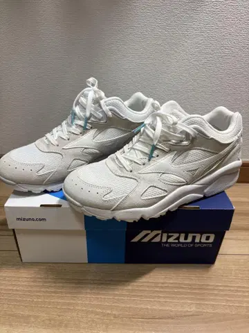 MIZUNO 스카이 메달 27cm 화이트 x 베이지