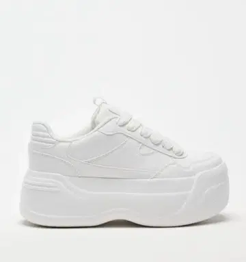 ZARA 플랫폼 밑창 스니커즈 35
