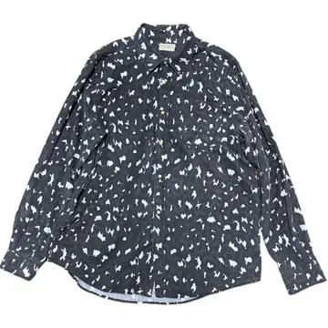 Nudie Jeans leopard 라이오셀 웨스턴 셔츠