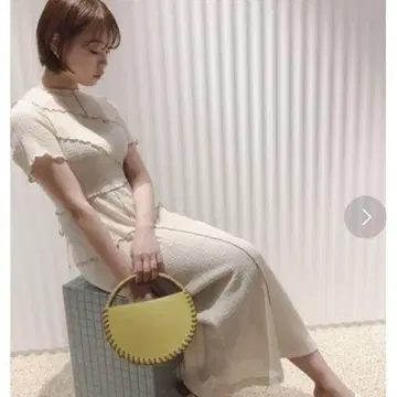 SNIDEL 멜로우 디자인 원피스