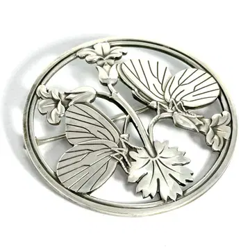 GEORG JENSEN 283 브로치 실버 아르노 마리노우스키