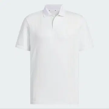 adidas 화이트 피케 셔츠