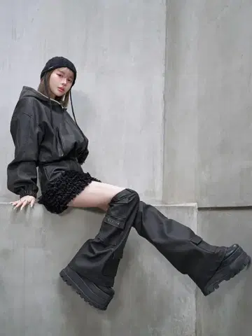 Darich 가죽 부츠 커버