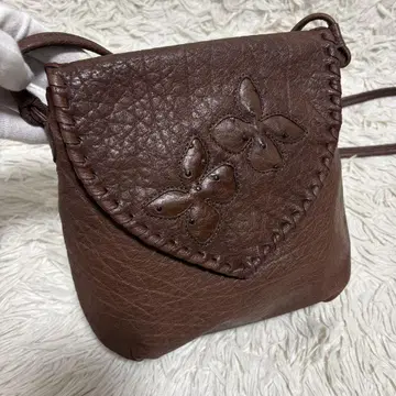 IBIZA 숄더백 꽃 자수 플랩 경량