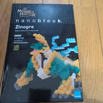 nanoblock Zinogre 몬스터 헌터
