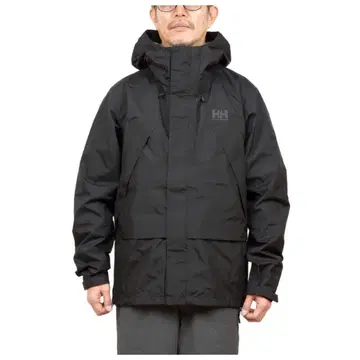 택 포함 새상품 HELLY HANSEN 블랙 마운틴 파카