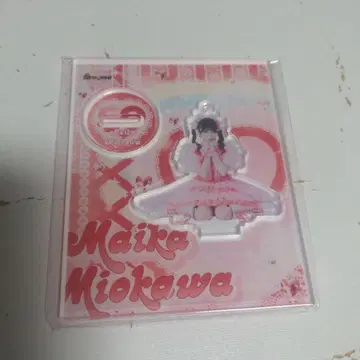 미오카와 마이카 fav me 멤버별 아크릴 스탠드 ( 핑크 의상 )
